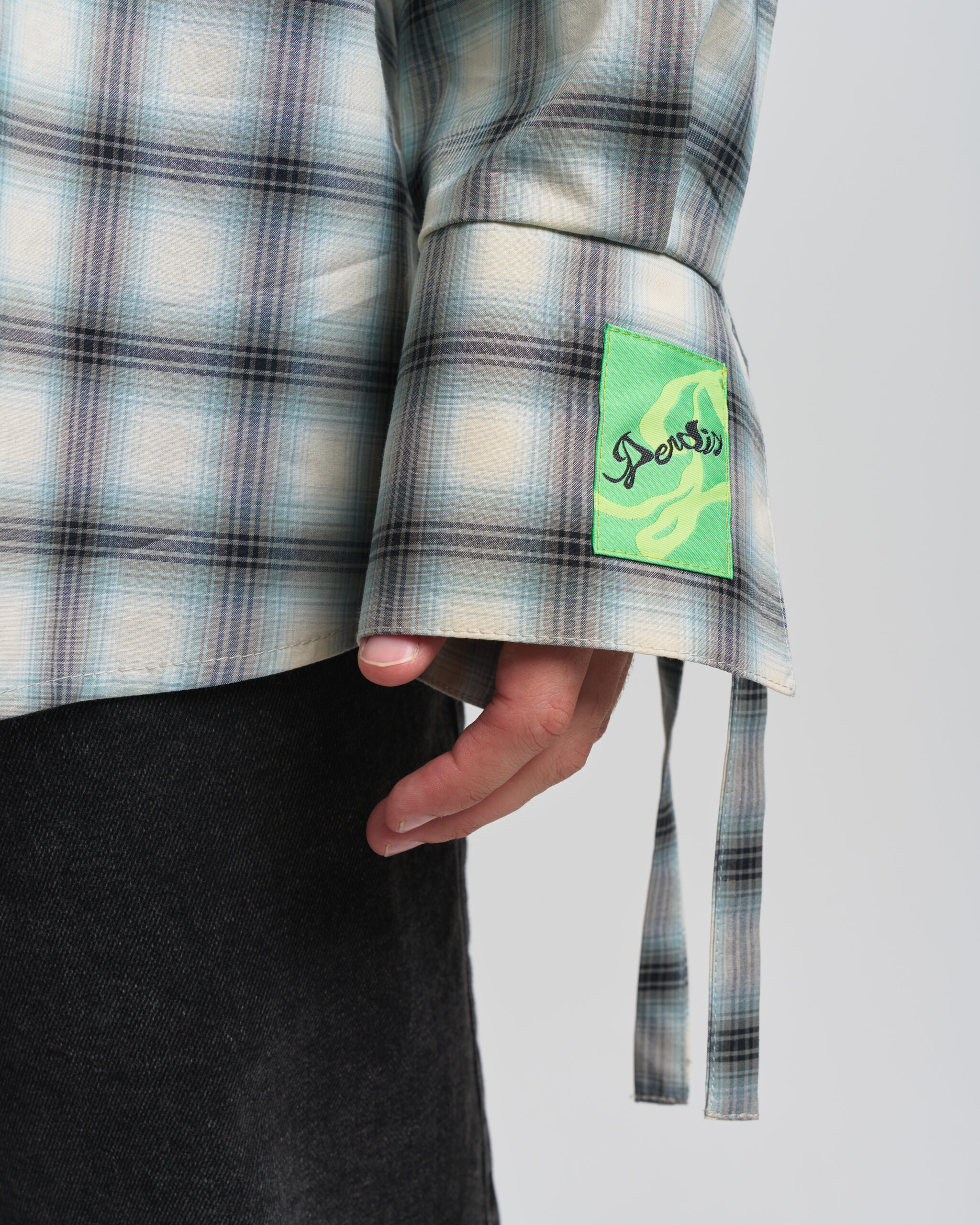 CHECKED BOXY SHIRT - Image 4